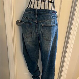 Pilcro Relaxed Fit Blue Boyfriend Jeans